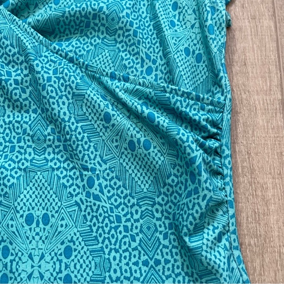 Prana Breathe Green Performance Dress Small Hiking Outdoor Activewear Athleisure - Picture 12 of 14